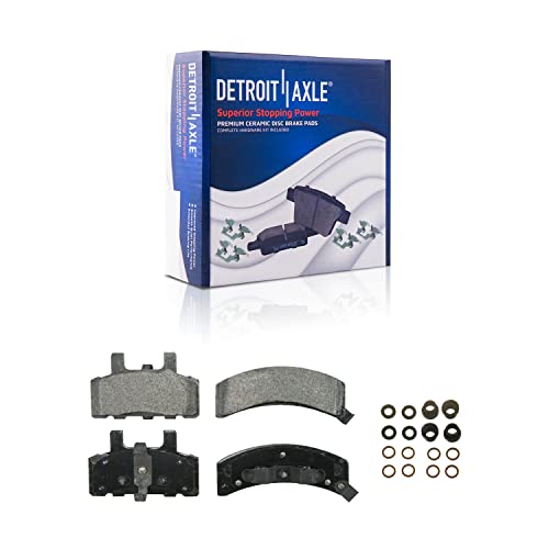 Detroit Axle - Front Brake Kit for Chevrolet GMC C2500 K1500 K2500 Savana - size: 4BP3700191/Kit
