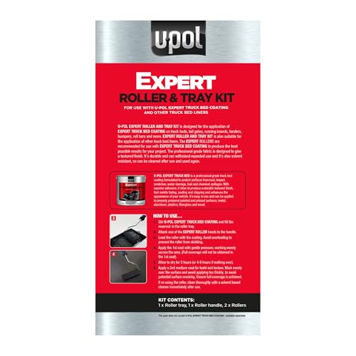 U-POL Expert Truck Bed Coating Roller & Tray Kit, Extra Durable & Multi-Use