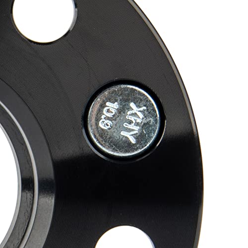 KAX 5x4.5 Hub-Centric Wheel Spacers 20mm for Honda Civic - color: Black, size: 5x4.5" -64.1mm -M12x1.5 -20mm thick
