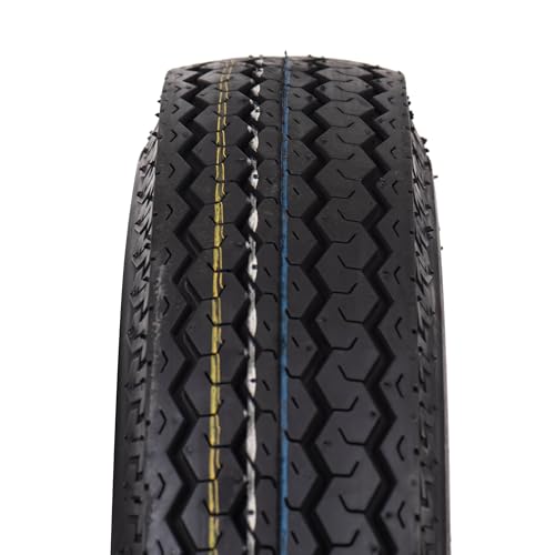 Deestone D901 Rib Highway Trailer, 5.30-12, 2 Tires, 6 Ply, Keychain - size: 5.30-12 6-Ply