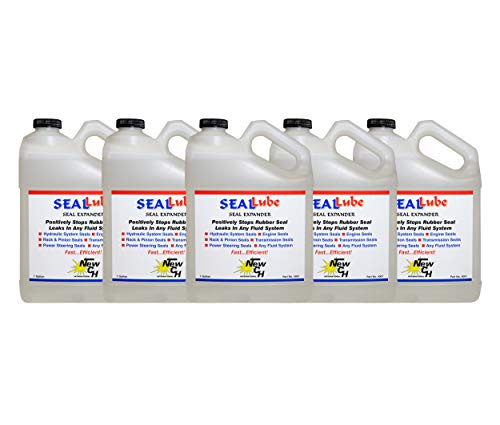 Stops Leaks: Gasoline Engines, Diesel Engines, Automatic Transmissions, Manual Transmissions, Power Steering, Rack and Pinion, Differentials and Hydraulic Systems - 5 Gallons - size: 5 Gallons