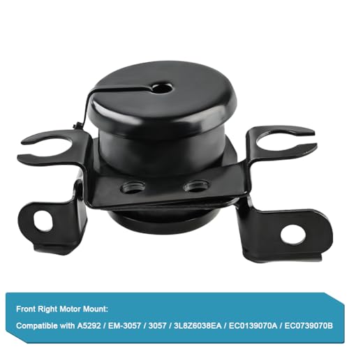 Engine Motor & Transmission Mount Kit Replacement for Ford Escape Mazda - size: 3PCS-Compatible with 01-04 Ford Escape 2.0L 3.0L