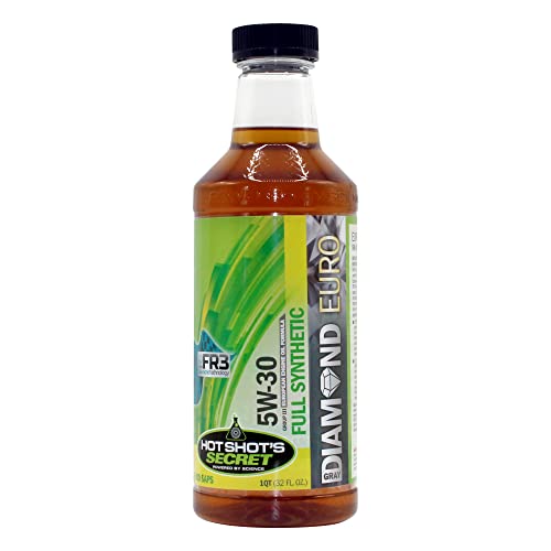Hot Shot's Secret Gray Diamond Euro 5W-30 Engine Oil, 1 Quart - size: 32 Fl. Oz., style: 5W30