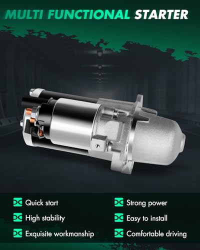 SCITOO Starter Fit For Chevrolet Camaro 2010-2012 17996N - size: 17996N