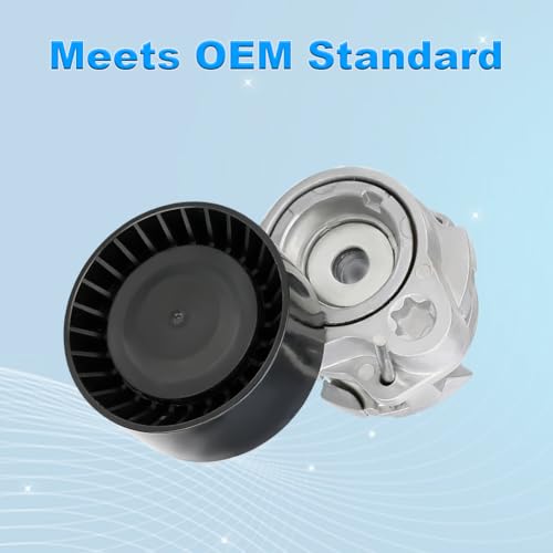Belt Tensioner Assembly Compatible with BMW 550i 650i 750i 760Li Alpina - size: 11287549873