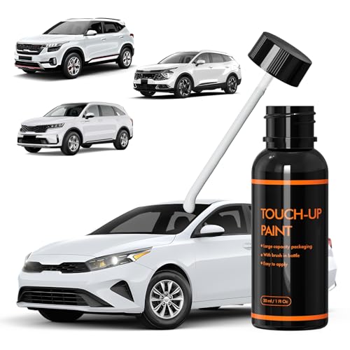 1D Clear White Touch Up Paint for Kia, Automotive Paints - color: 1D Clear White