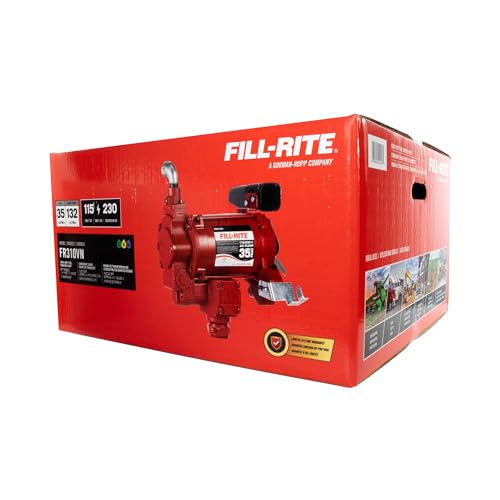 Fill-Rite FR310VN 115V/230V 35 GPM Fuel Transfer Pump (Pump Only) - style: Pump Only