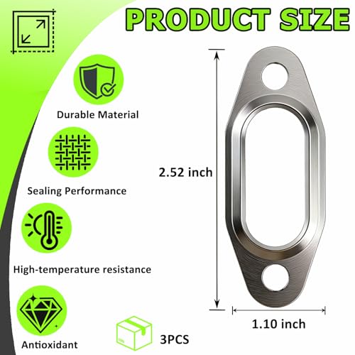 72435 Engine Oil Cooler Gasket Compatible with Chevrolet Silverado 1500