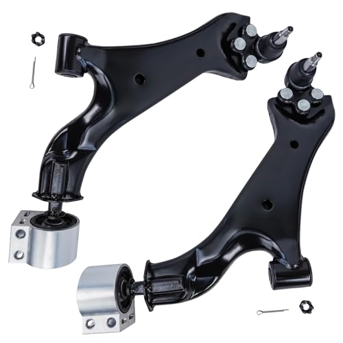 Detroit Axle - 4pc Front End Control Arms Kit for 10-17 Chevrolet Equinox - size: 4CS48200/4PC