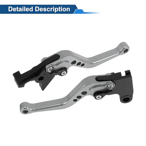 Short Brake Clutch Levers for Triumph Tiger 800 XC/XCX 2015-2018 - color: Titanium Tone