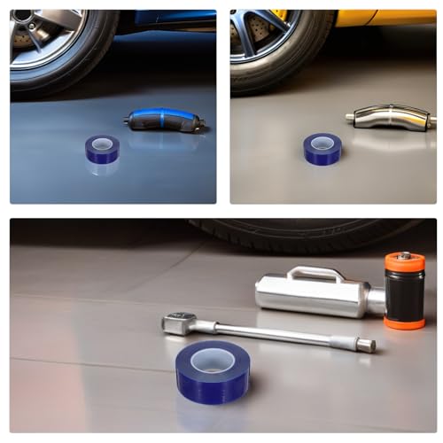 ABOOFAN Rim Protection Tape for Car Wheels, 30mm x 2M Hub Wheel Protection Film Roll, Strong Adhesive Auto Accessories