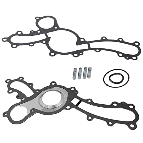 AUQDD AW6037 Professional Water Pump Kit With Gasket Fit For (Engine 4.0L V6 Only) 2005-2011(TO 10/2010) Toyota Tundra /2003-2009 4Runner /2007-2009 FJ Cruiser /2005-2015 Tacoma - size: AW6037