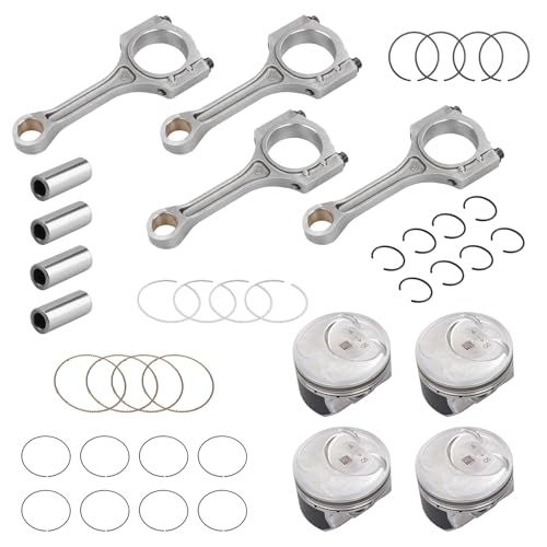 2.4L Engine Piston Kit With Connecting Rod Set For 2011-2019 Kia