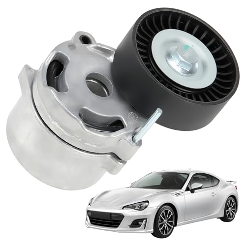 Belt Tensioner Assembly with Pulley Fit for Subaru Forester 2011-2018, Impreza 2012-2015, Legacy 2013-2019, Outback WRX, Replace# 23769AA040, 23769AA05A - size: 23769AA040