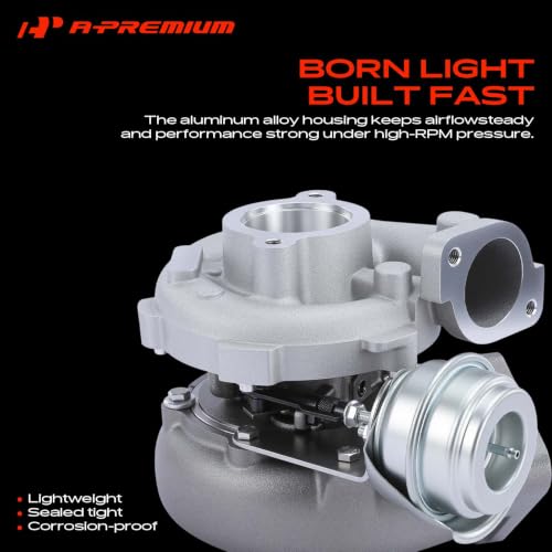 A-Premium Complete Turbocharger Turbo Kit with Gasket