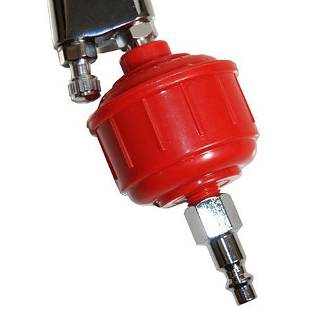 TCP Global 10-Pack Mini Spray Gun Filters with 1/4" Threads - size: Pack of 10