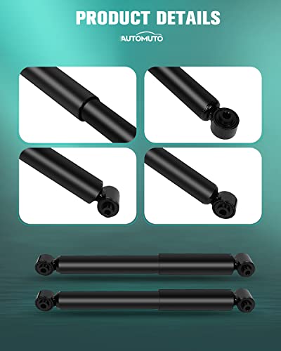 AUTOMUTO 2Pcs Rear Shocks Absorbers Fits 2007-2012 for Sentra Struts Sets - size: 2*Rear Shock Absorber