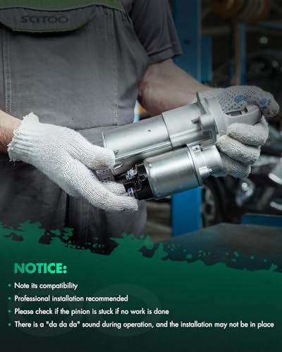 SCITOO Starter Fit For Chrysler PT Cruiser 2001-2002 2.4L SR6434X - style: 280-4168