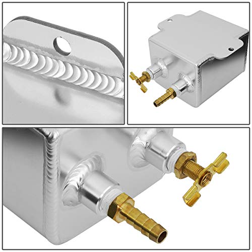 Auto Dynasty Universal Aluminum Automatic Transmission Fluid Expansion Tank Reservoir Replacement