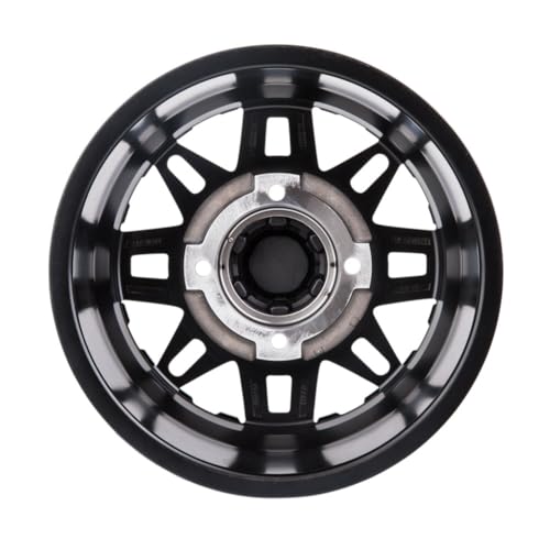Tusk 4/137 Teton Beadlock Wheel 14x7 4.0 + 3.0 Gun Metal/Black Compatible with Can-Am Maverick Trail/Sport/X3/Commander/Defender HONDA Talon Pioneer 1000/1000-5/1000-6