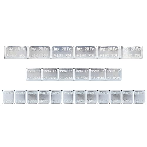 24pcs Wooden Derby Car Weights Kit, 3 Size Pinewood Wheel Buffer Weights with Backing Adhesive for Pinewood Derby Car Racing Speed & Balance Tuning(1/4 oz, 1/2 oz, 1 oz)