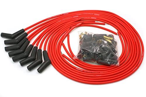 Pertronix 808415 Flame-Thrower Red 8mm 8 Cylinder Spark Plug Wire