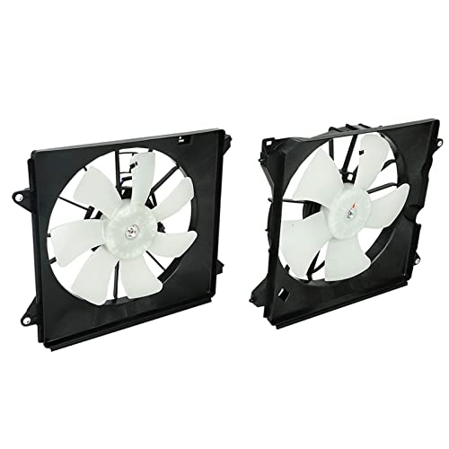 Pack of 2 Radiator Cooling Fan Assembly Compatible with Accord 2013-2017 - style: Accord 2013-2017