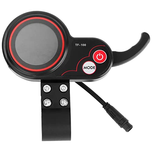 Electric Thumb Throttle with Display 48V TF-100 Electric Display Panel Compatible with KUGOO M4 Electric Scooter Controller