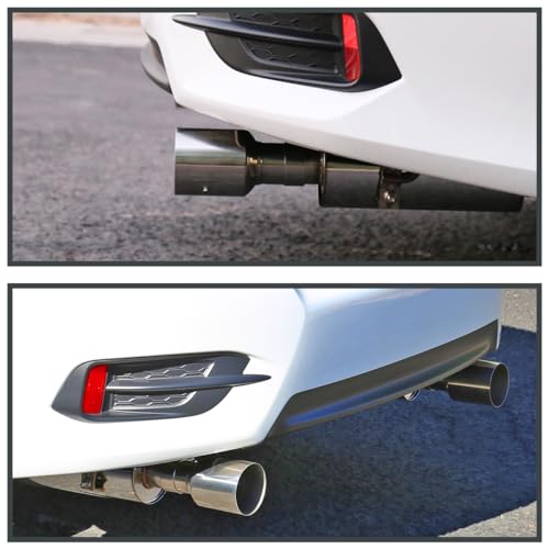 Spec-D Tuning Polished Stainless Steel Catback Exhaust System
