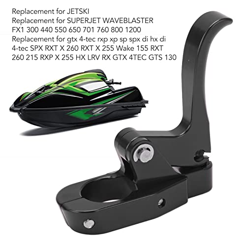 Finger Throttle,Finger Throttle, for JETSKI Short Lever Throttle Thumb Assembly (Black) - color: Black