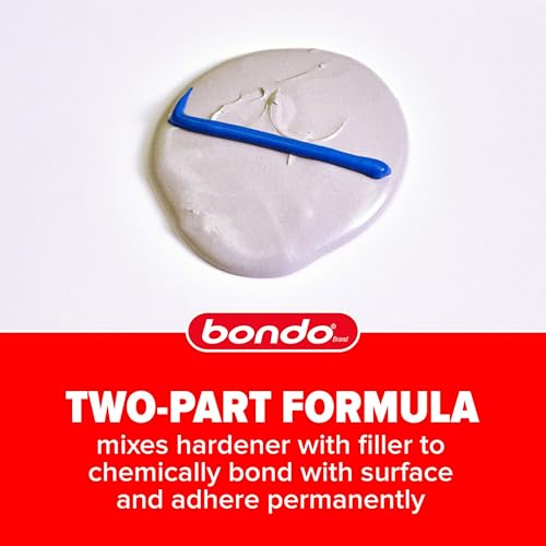 Bondo Original Filler Ready Mix Pouches, Repairs Dents and Scratches, Fills 2 Dents Up to 3.5", 2 x 2 oz Original Filler Pouches, 2 x 0.04 oz Hardeners, Spreader Included (OR-2PK-ES) - style: Original Filler