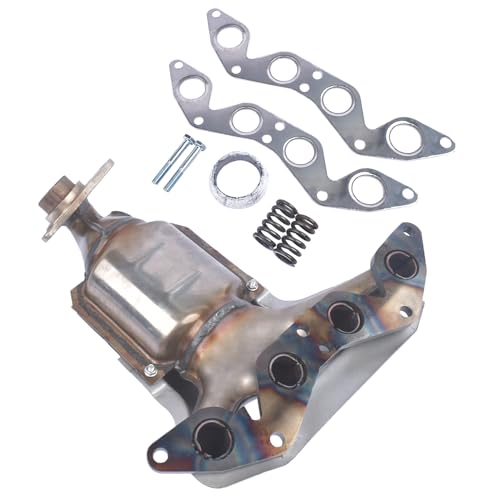 Exhaust Manifold w/Catalytic Converter Replacement for Honda Civic 4 cylinder 1.7L 2001-2005 18160-PLM-A50 18160-PLM-A00 674-608
