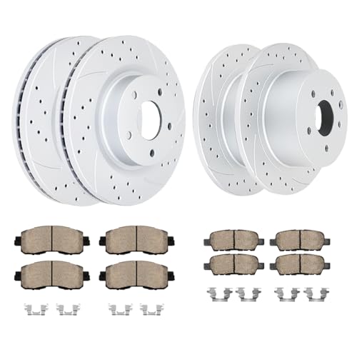Acinoparts Front and Rear Brake Kit Replacement for Nissan Altima 2013-2025 - size: HMBK20501