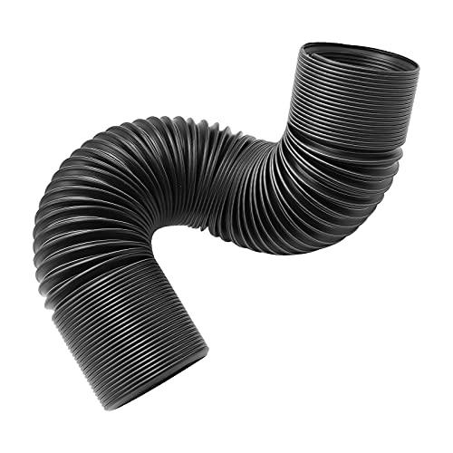 Cold Air Intake Pipe, 3" Air Duct Hose, Universal Adjustable Car Cold Air Intake System Hose, High Flow Flexible Turbo Inlet Tube Pipe