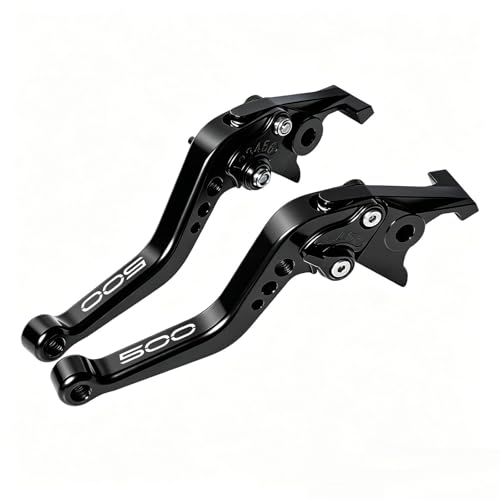 Motorcycle Brake Lever for Ninja 500 2024 2025 Adjustable Gear Motorcycle Brake Lever & Clutch Lever for Ninja500 Original Install No Cutting, Ninja 500 Accessories Black