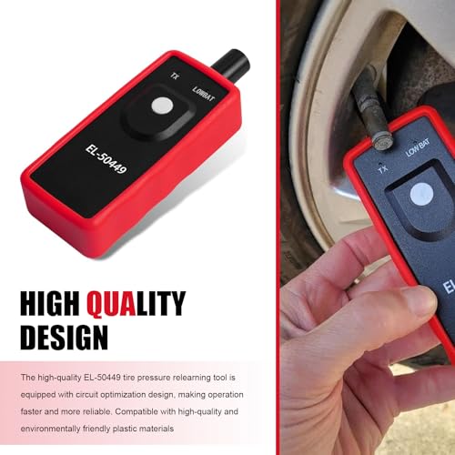 TPMS Relearn Tool for Ford, EL-50449 Tire Sensor TPMS Reset Tool, Auto Tire Pressure Monitor System Activation Reset Tool, Fit for Ford F150 F250 Fusion, Edge, Ranger, Transit 1997-2024 - size: EL-50449
