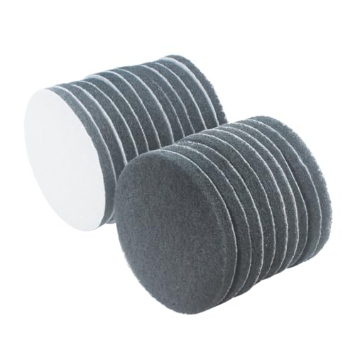 20 Pcs 5" Drill Brush Scrubber Scouring Pads (800#) - style: Grey - 800#