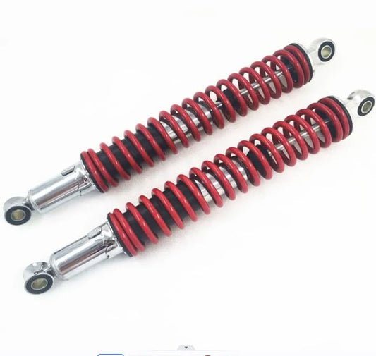 400mm Motorcycle Shock Absorber Rear Suspension For XL125 XL185 - color: Red