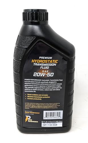 Power Performance 33006 SAE 20W-50 Hydrostatic Transmission Fluid