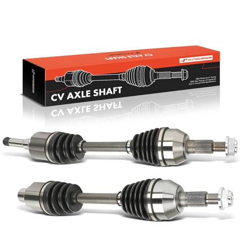 A-Premium Set of 2 Front CV Axle Shaft Assembly - style: Front Driver and Passenger Side