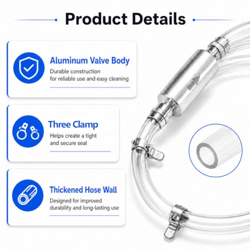 Brake Bleeder Kit, Aluminum One-Way Valve for Motorcycle (2)