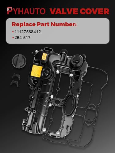 Engine Valve Cover L4 2.0L Fits for 2012-2016 328i, 2012-2016 528i - size: 264-517