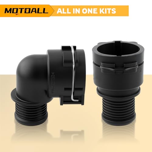 MOTOALL Heater Inlet Hose Connector 95089363 for Chevy Sonic Trax Cruze