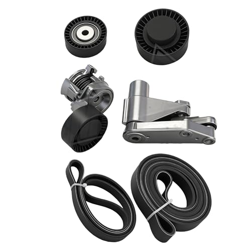 Serpentine Belt Kit With Tensioner And Pulley For BMW 325i 330i 03-05 X3 - size: 38384-KIT