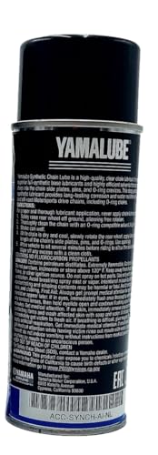 Yamaha Original OEM Yamalube Acc-SYNCH-AI-NL Spray Synthetic Chain Lube Yamalube OEM - (1) 11 Ounce Can