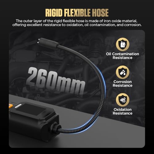 AS501 Digital Brake Fluid Moisture Tester with 10-Inch Probe