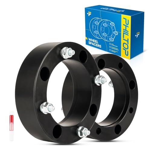PHILTOP 4x156mm Lug-Centric ATV Wheel Spacers 2 inch for YFZ350 Banshee - color: Black, size: 4x156mm-131mm-3/8"-24-2"-2pcs