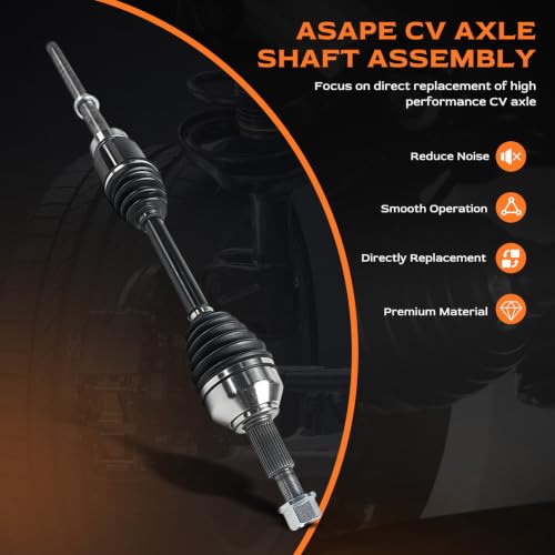 Front Right CV Axle Shaft 2013-2020 for Pathfinder V6 3.5L 4WD NCV53048