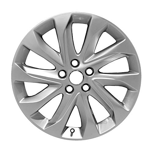 2016-2018 Buick Envision Reconditioned, OEM Replacement Alloy Wheel, 19 X 7.5, Painted Bright Silver Metallic Partslink# ALY04144U20