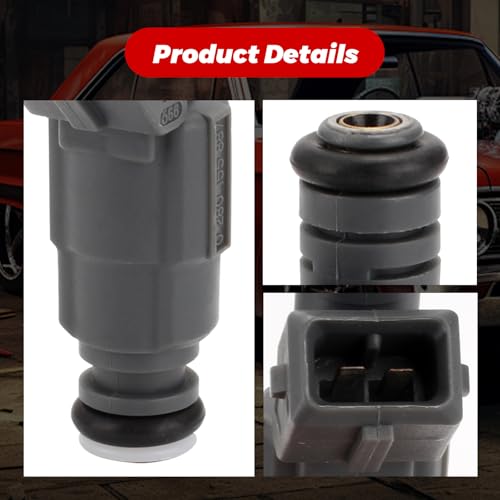 4-Pack Fuel Injectors Set | Compatible with Ford Contour Escape Focus Mazda Tribute Mercury Cougar Mystique 2.0L L4| Replaces FJ303 XS4Z-9F593-AB CM5051 - size: 4 X FJ303